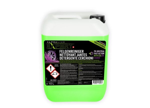 alpha line expert detergente cerchioni (fast action) 10l
