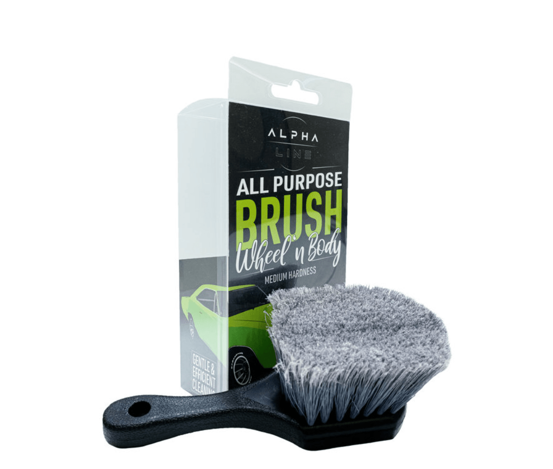 alpha line all purpose wheel & body brush