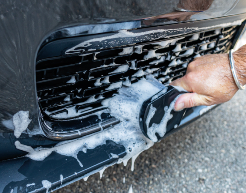 alpha line all purpose wheel & body brush