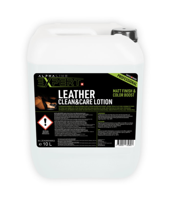 alpha line expert – leather clean & care lotion