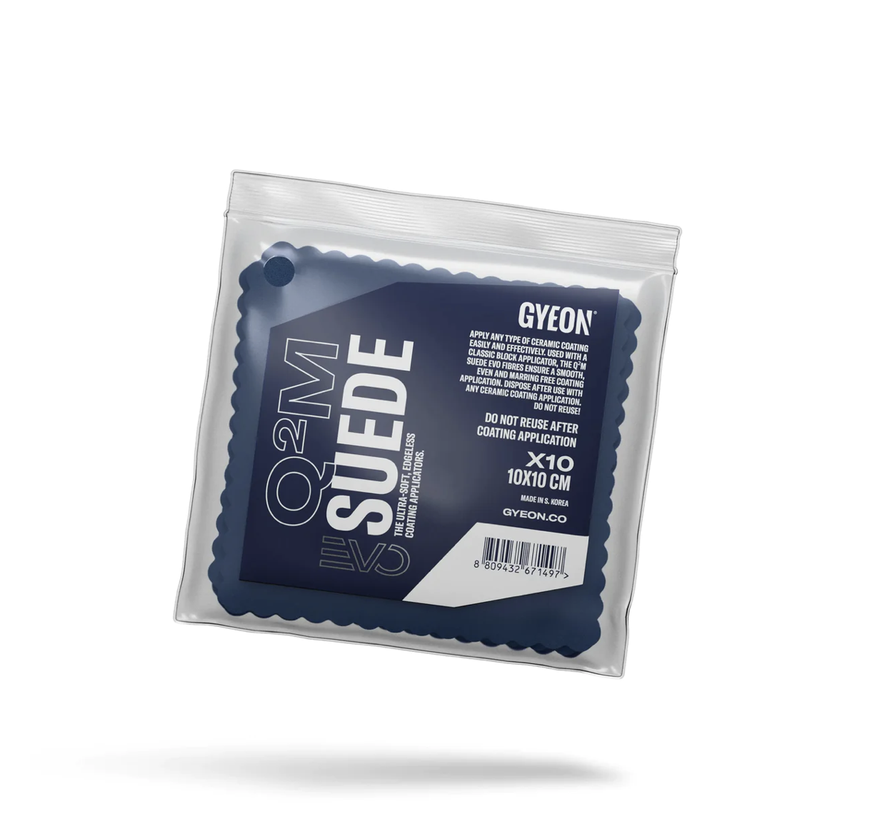 q²m suede evo 10 x 10 cm