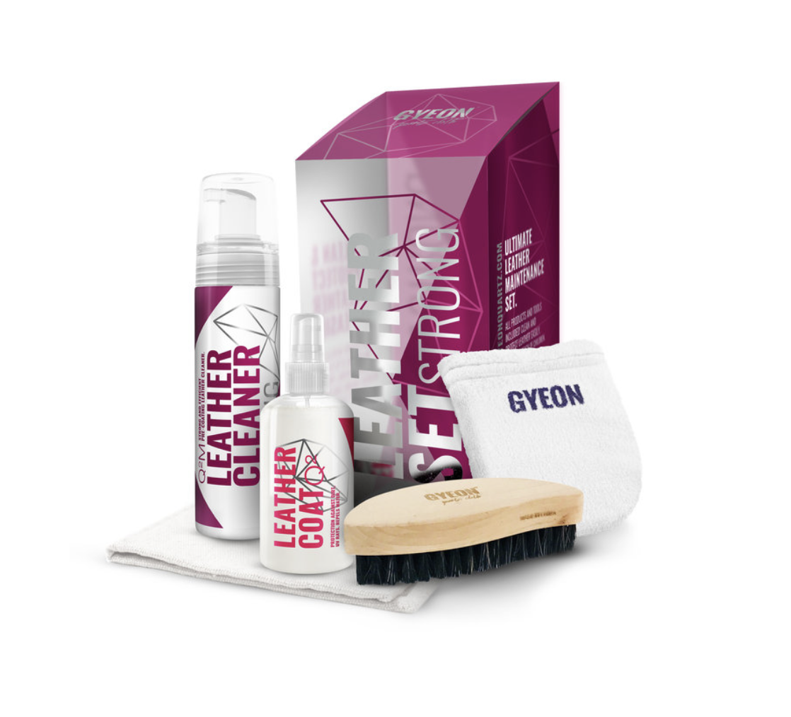 q²m leather set strong