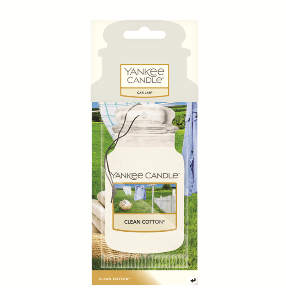 clean cotton car jars karton