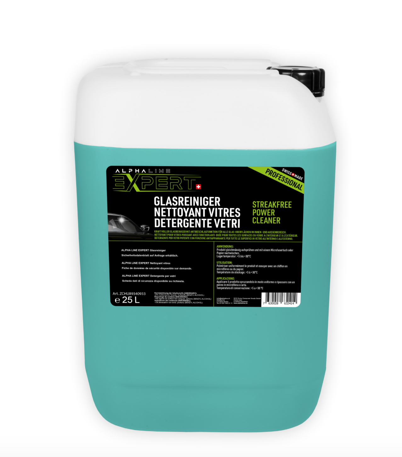 detergente vetri 25 l