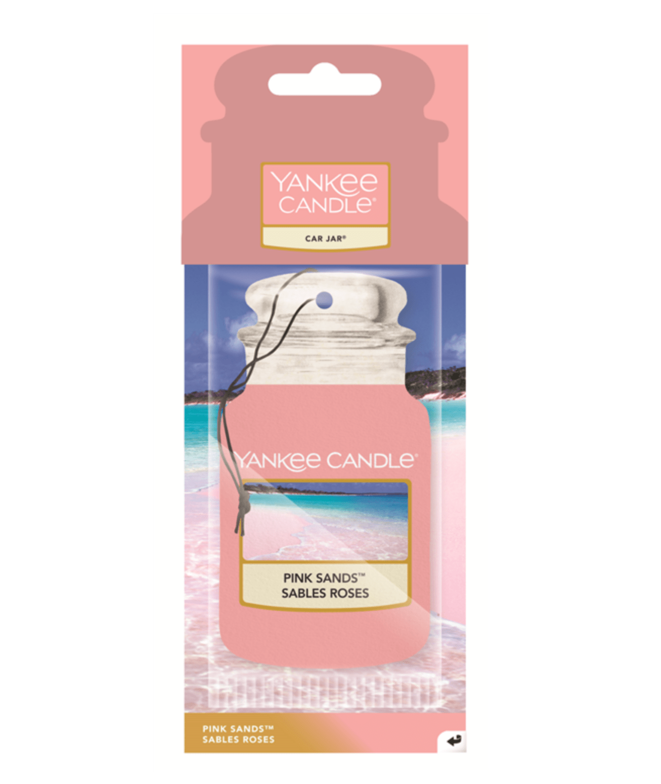 pink sands car jars karton