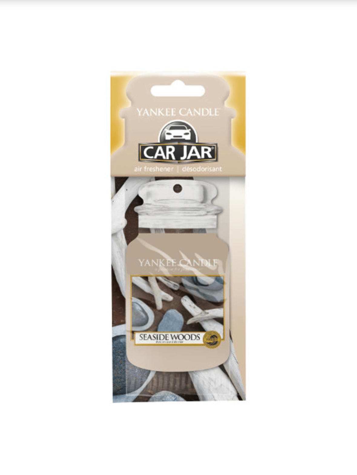 seaside woods car jars karton