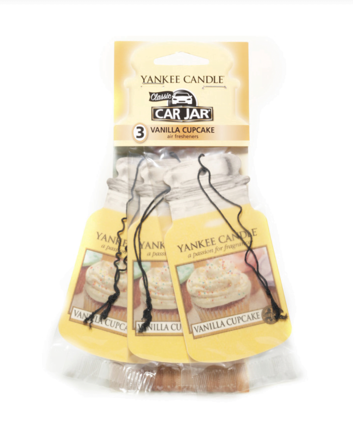 vanilla cupcake bonus pack car jars 3er pack karton